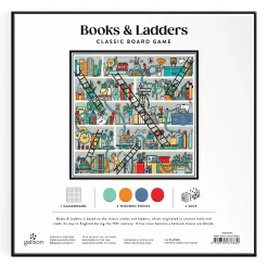 Books and Ladders Classic Board Game