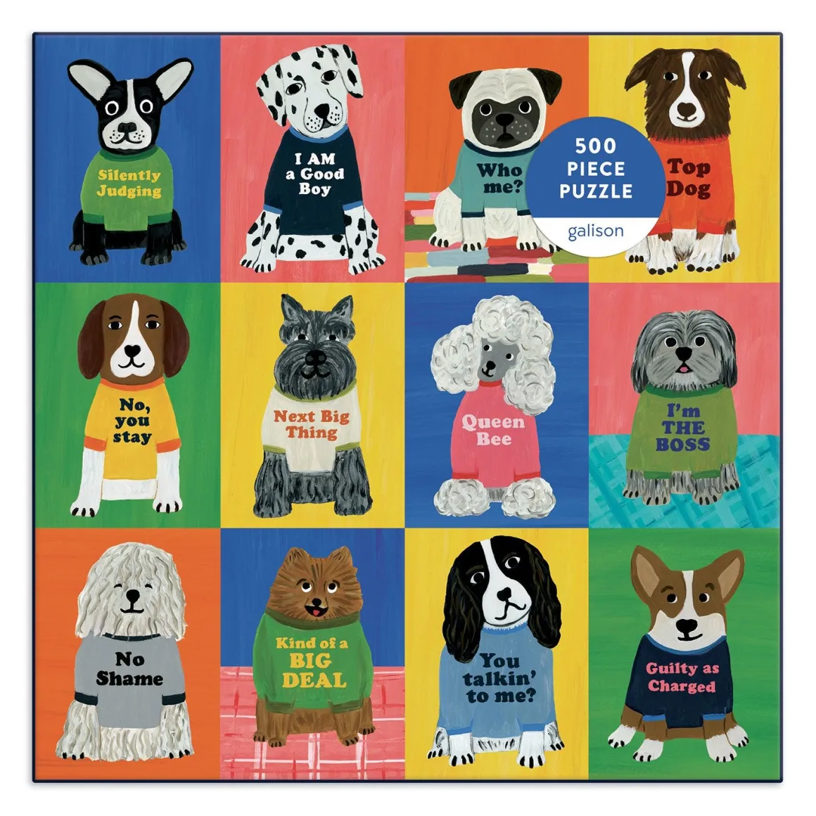 Boss Dogs 500 Piece Family Jigsaw Puzzle