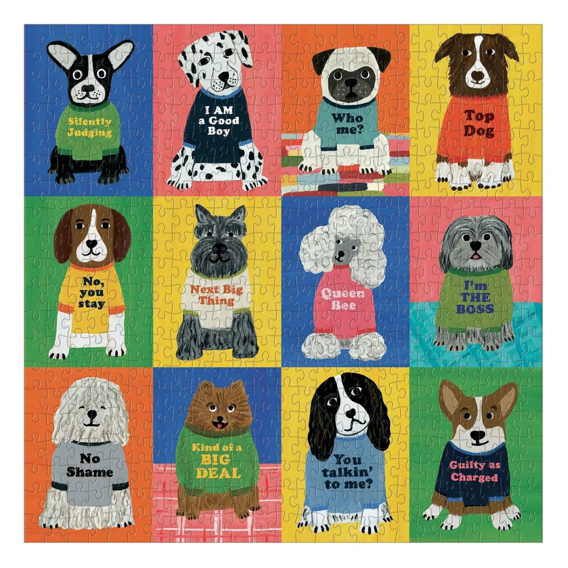 Boss Dogs 500 Piece Family Jigsaw Puzzle