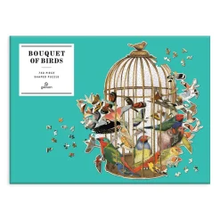 Bouquet of Birds 750 Piece Shaped Jigsaw Puzzle
