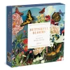Butterfly Blooms 144 Piece Wood Jigsaw Puzzle