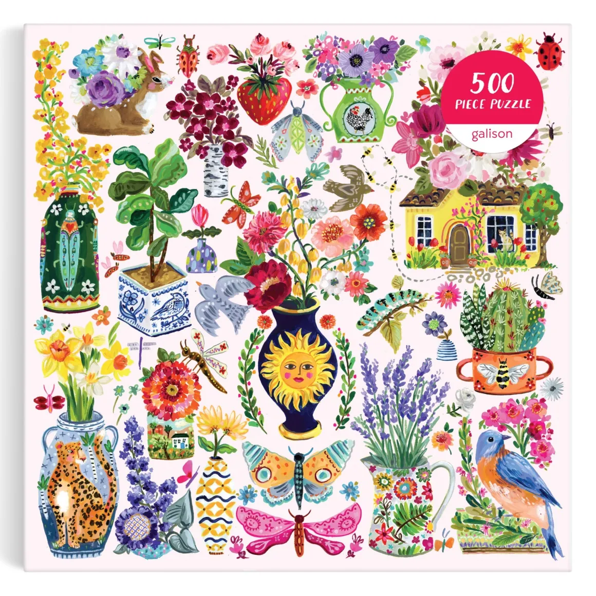 Buzzy Bouquets 500 Piece Puzzle