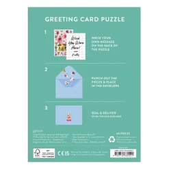 Buzzy Bouquets Greeting Card Puzzle