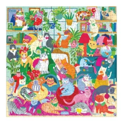 Caturday Afternoon 500 Piece Family Puzzle