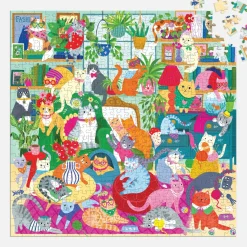 Caturday Afternoon 500 Piece Family Puzzle