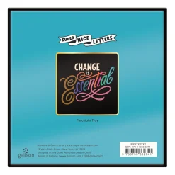 Change Is Essential Porcelain Tray
