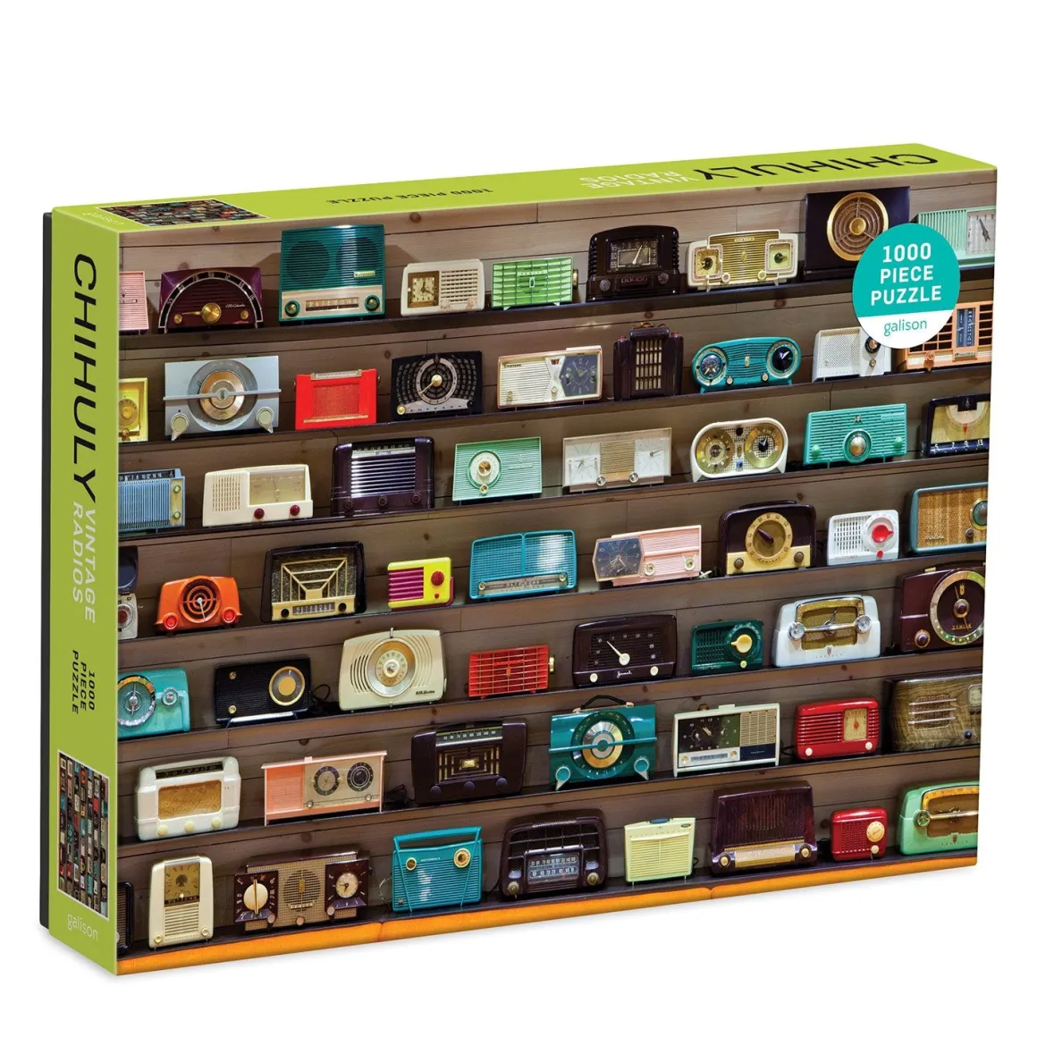 Chihuly Vintage Radios 1000 Piece Jigsaw Puzzle