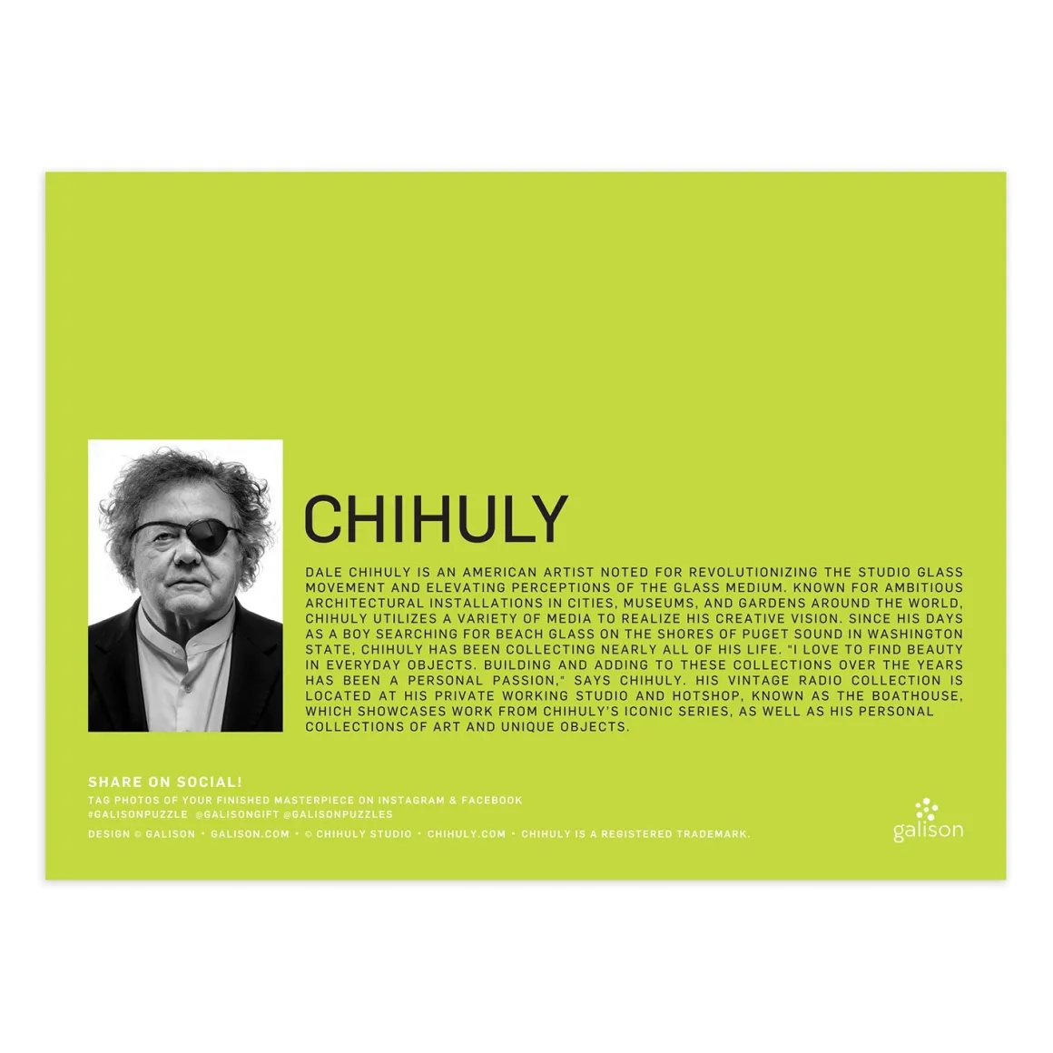 Chihuly Vintage Radios 1000 Piece Jigsaw Puzzle