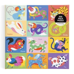 Chinese Zodiac 500 Piece Puzzle
