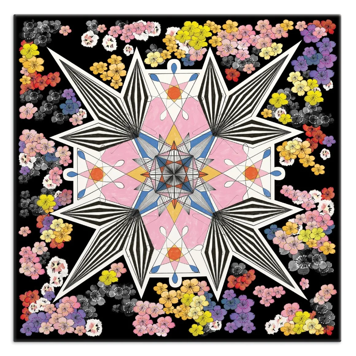 Christian Lacroix Flowers Galaxy Double-Sided 500 Piece Jigsaw Puzzle