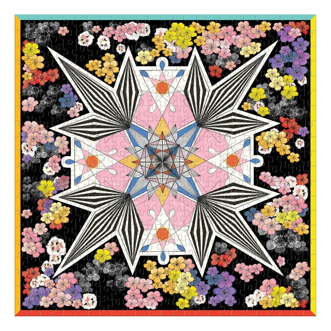 Christian Lacroix Flowers Galaxy Double-Sided 500 Piece Jigsaw Puzzle