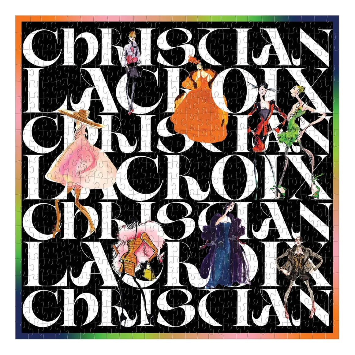 Christian Lacroix Flowers Galaxy Double-Sided 500 Piece Jigsaw Puzzle