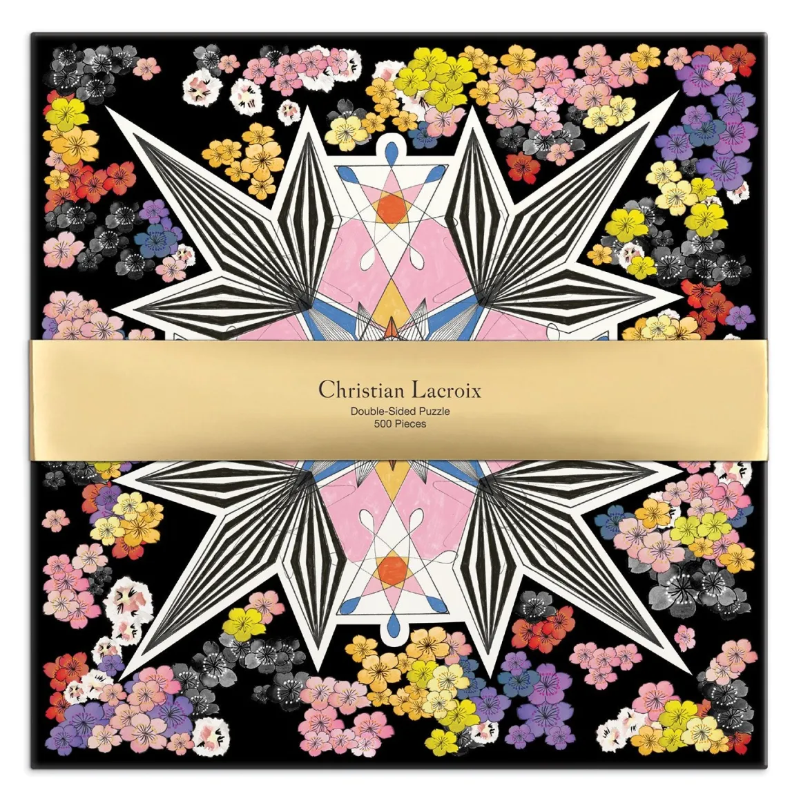 Christian Lacroix Flowers Galaxy Double-Sided 500 Piece Jigsaw Puzzle