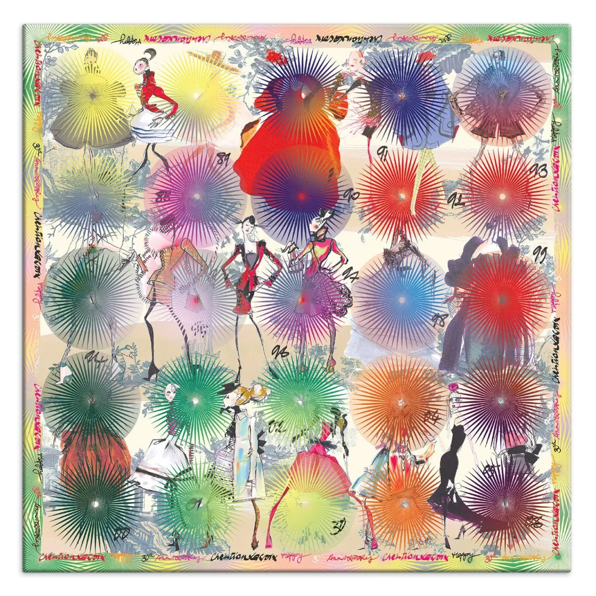 Christian Lacroix Heritage Collection Lacroix Photocall Double-Sided 500 Piece Jigsaw Puzzle
