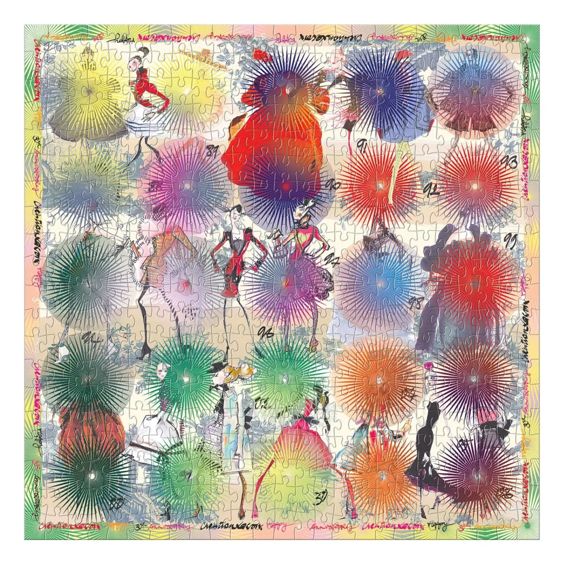 Christian Lacroix Heritage Collection Lacroix Photocall Double-Sided 500 Piece Jigsaw Puzzle