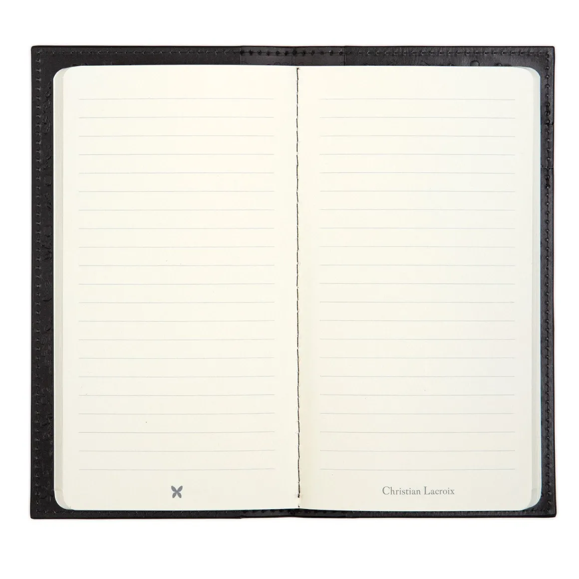 Christian Lacroix Heritage Collection Black Paseo Embossed Travel Journal