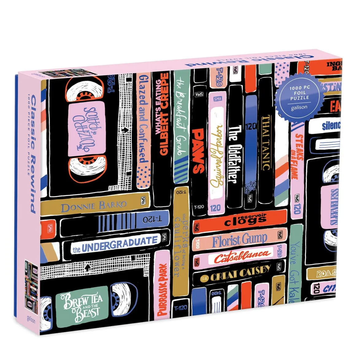 Classic Rewind 1000 Piece Foil Jigsaw Puzzle