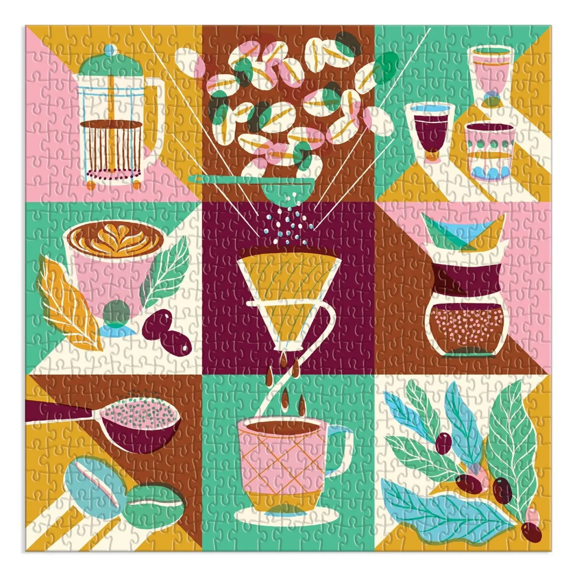 Coffeeology 500 Piece Jigsaw Puzzle