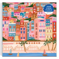 Colors Of The French Riviera 1000 Piece Puzzle in Square Box