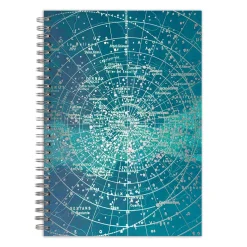 Constellation Grid 7 x 10" Wire-O Journal