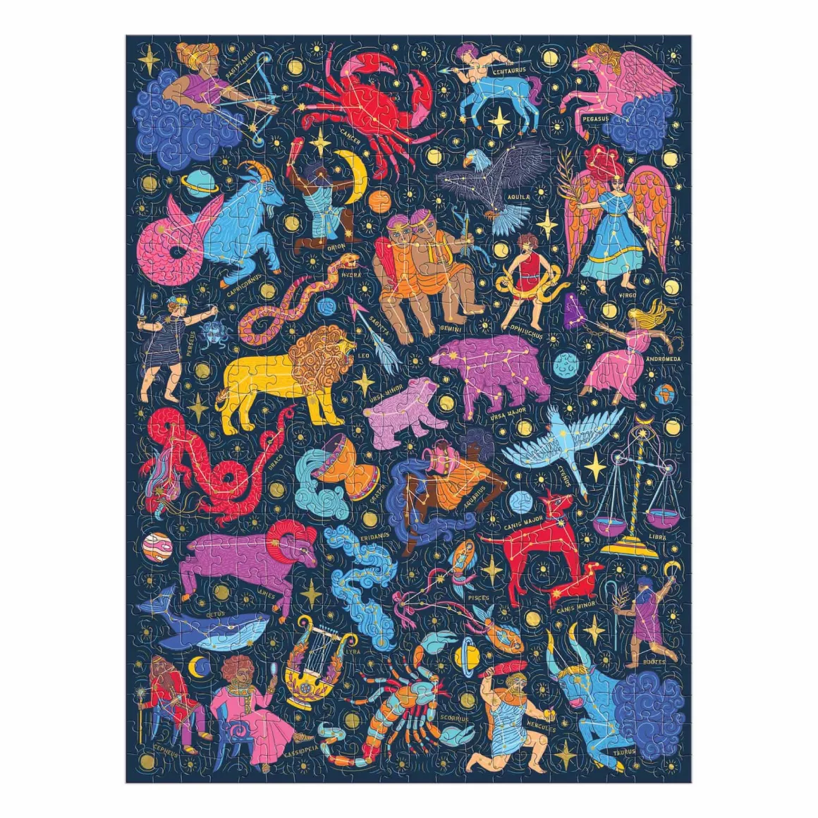 Constellations 101: Stargazing 500 Piece Book Puzzle
