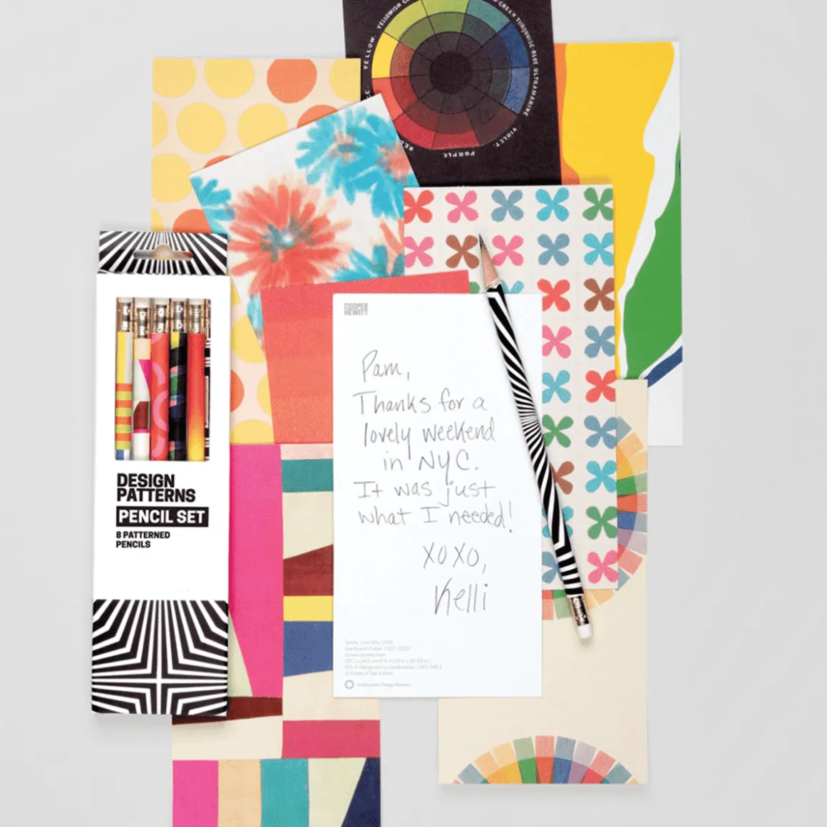 Cooper Hewitt Design Patterns Pencil Set