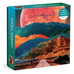 Cosmic Highway 1000 Piece Puzzle in a Square Box