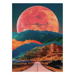 Cosmic Highway 1000 Piece Puzzle in a Square Box