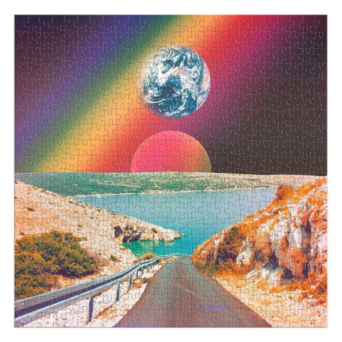 Cosmic Rainbow 500 Piece Puzzle