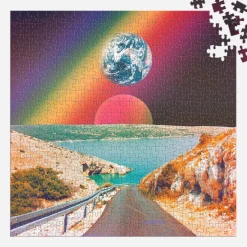 Cosmic Rainbow 500 Piece Puzzle