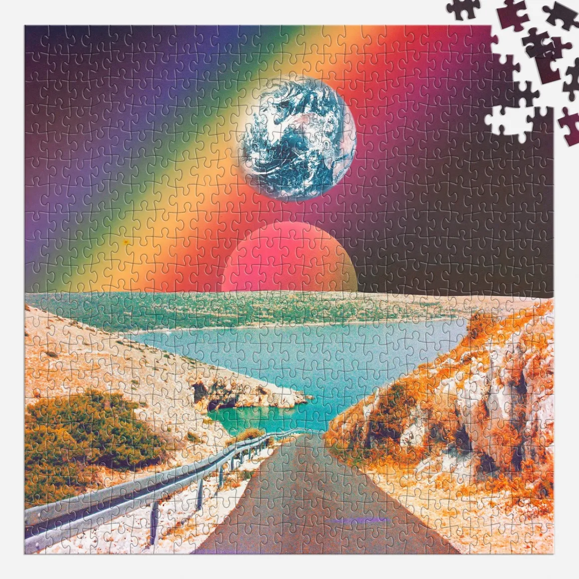 Cosmic Rainbow 500 Piece Puzzle