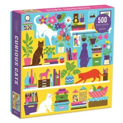 Curious Cats 500 Piece Jigsaw Puzzle