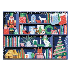 Deck the Shelves 1000 Piece Puzzle in a Square Box