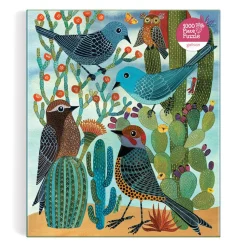 Desert Avian Friends 1000 Piece Puzzle