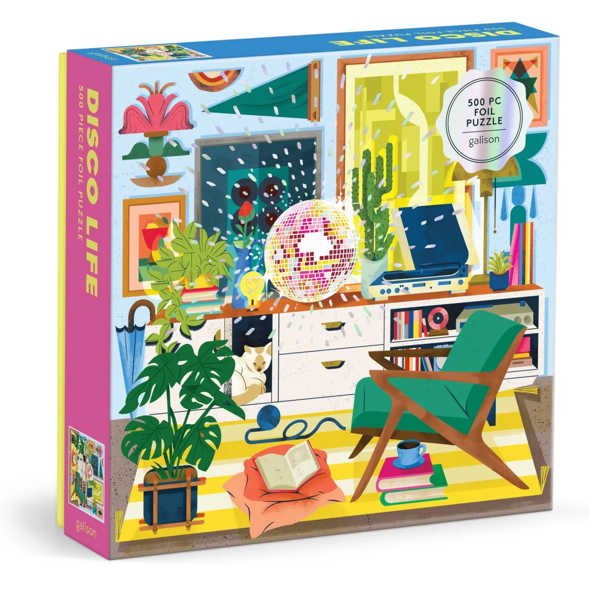 Disco Life 500 Piece Foil Puzzle