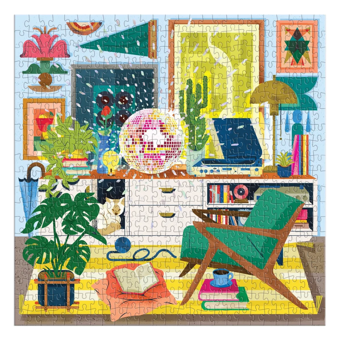 Disco Life 500 Piece Foil Puzzle
