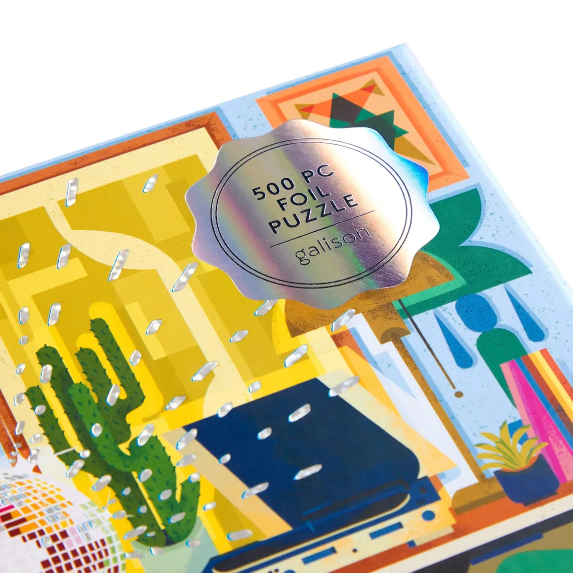 Disco Life 500 Piece Foil Puzzle
