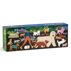 Dog Walk 1000 Piece Panoramic Jigsaw Puzzle