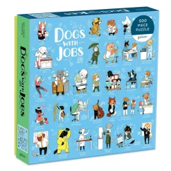 Dogs With Jobs 500 Piece Jigsaw Puzzle
