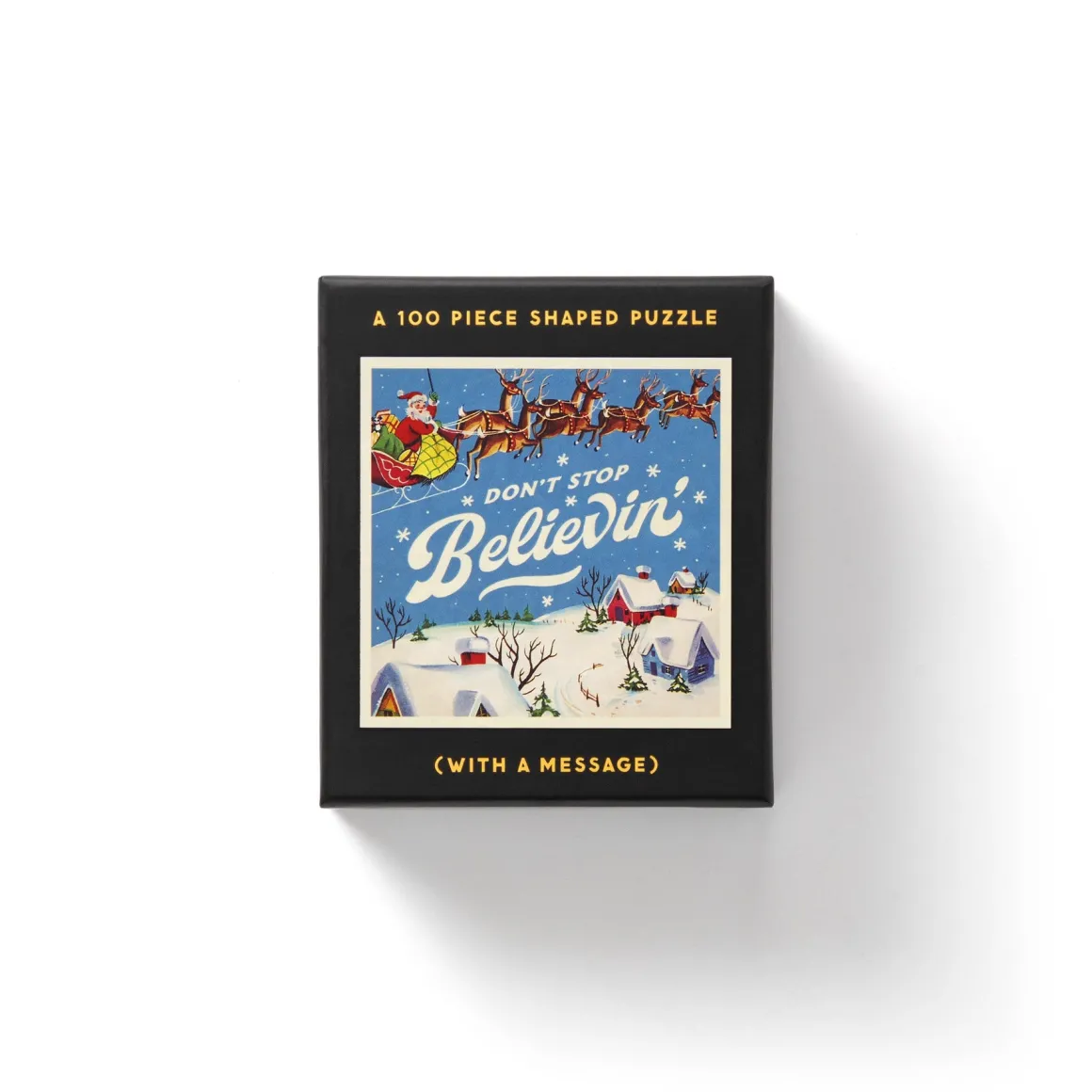 Don't Stop Believin' 100 Piece Mini Shaped Puzzle