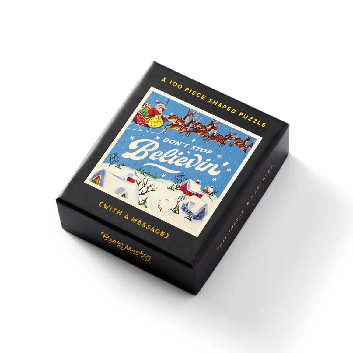 Don't Stop Believin' 100 Piece Mini Shaped Puzzle