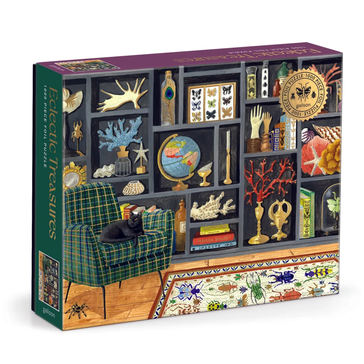 Eclectic Treasures 1000 Piece Foil Puzzle