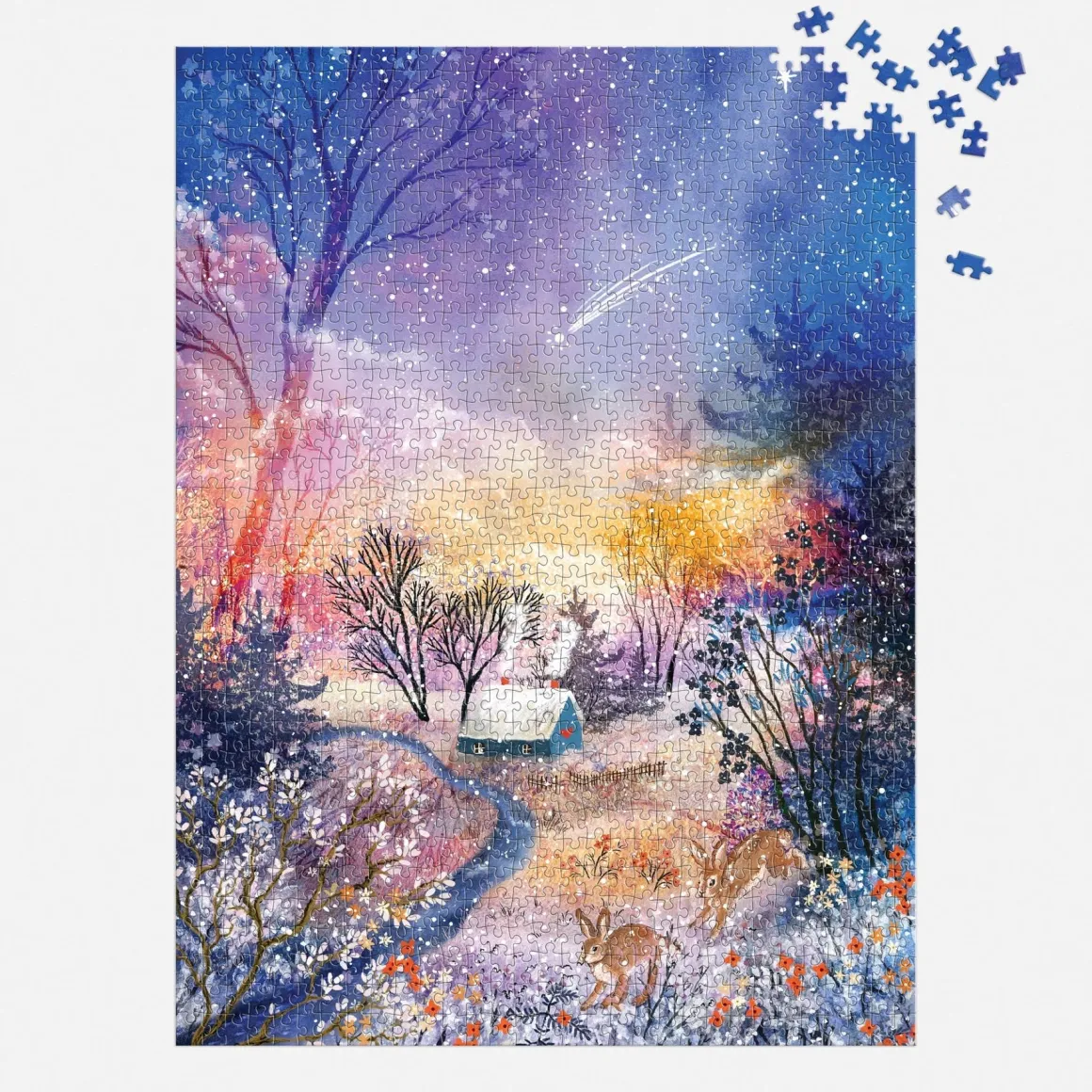 Enchanted Snowfall 1000 Piece Puzzle