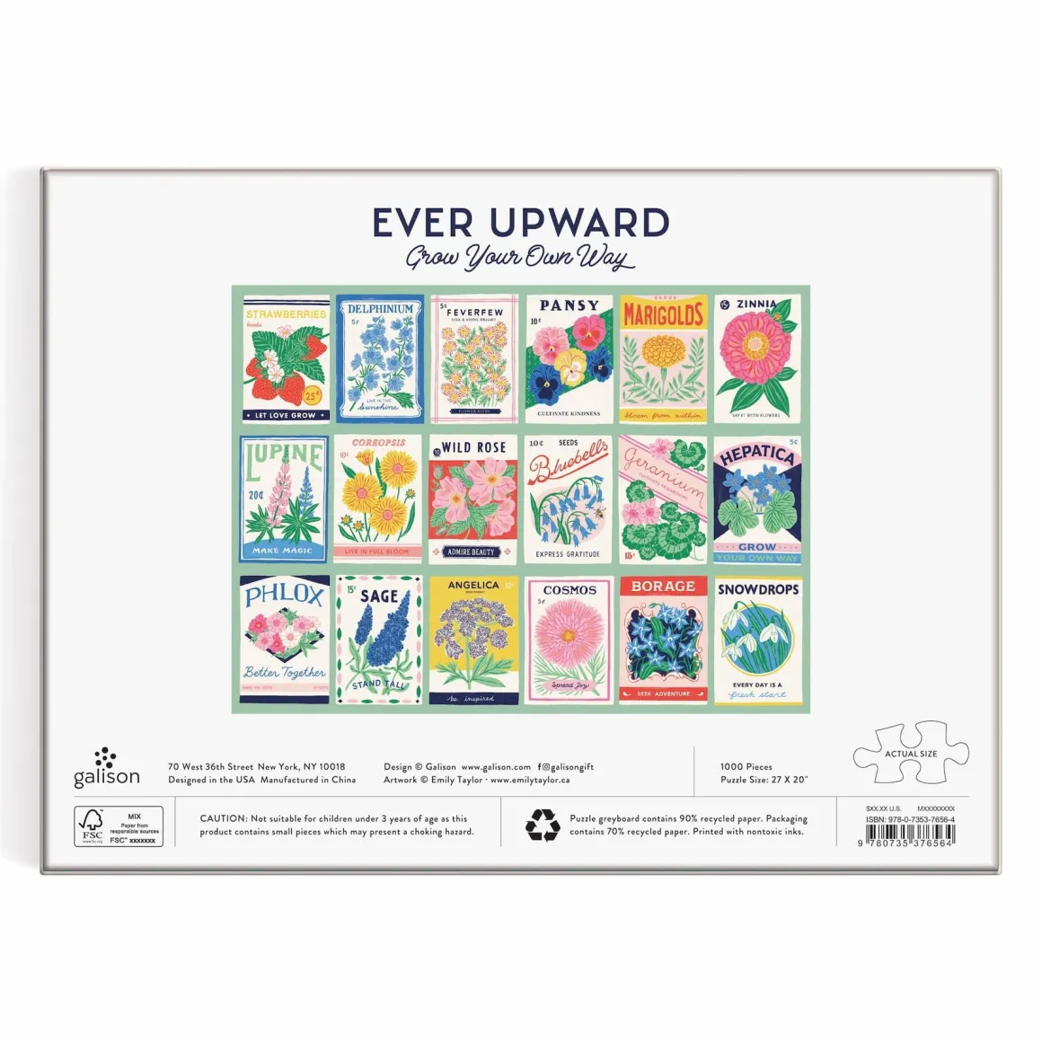 Ever Upward Grow Your Own Way 1000 Piece Puzzle