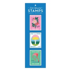 Ever Upward Stamps Shaped Magnetic Bookmarks
