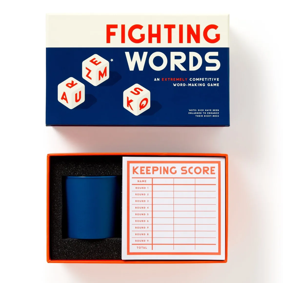 Fighting Words Dice Game