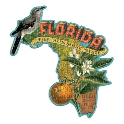 Florida Mini Shaped Jigsaw Puzzle