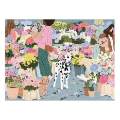 Flower Market 1000 Piece Puzzle