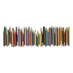 Frank Lloyd Wright Colored Pencils Shaped 1000 Piece Panoramic Jigsaw Puzzle