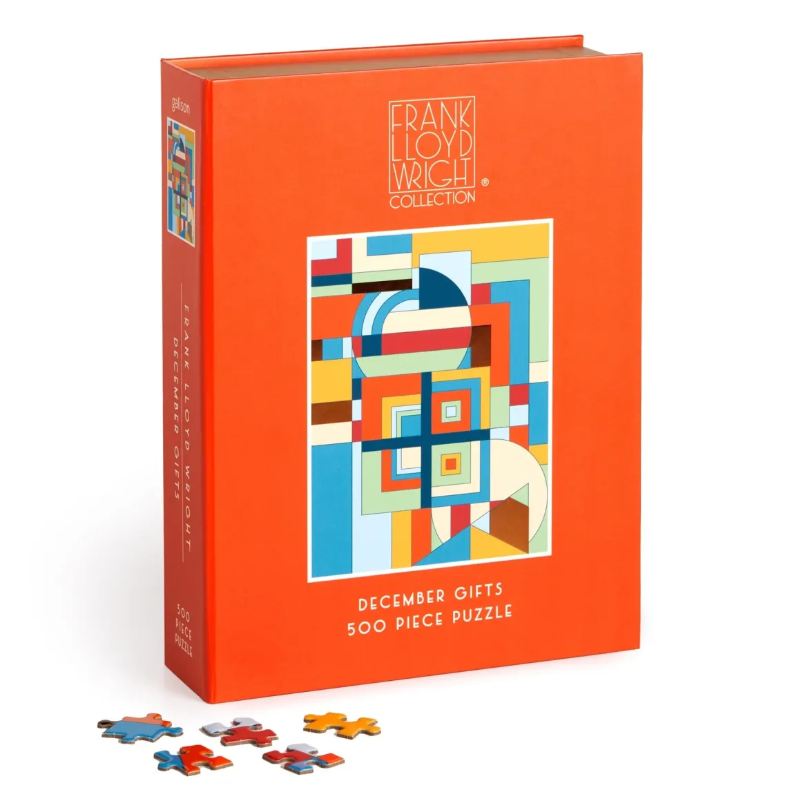 Frank Lloyd Wright December Gifts 500 Piece Book Puzzle